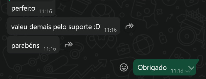 Depoimento de cliente satisfeito com o MeuML