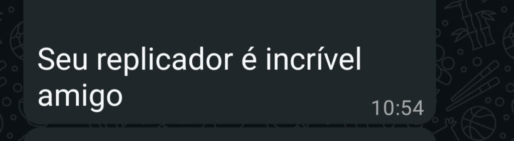 Depoimento de cliente satisfeito com o MeuML